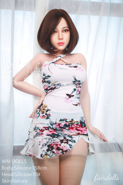 5'2" (158cm) C-Cup Korean Girl Silicone Sex Doll - Jolynn (WM Doll)