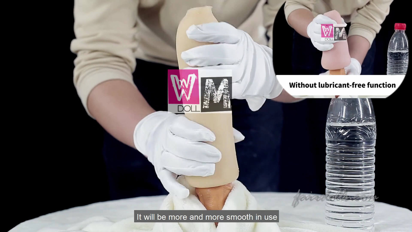 Lubricant-free Vagina Performace Demo Lubricant-free Vagina Performace Demo