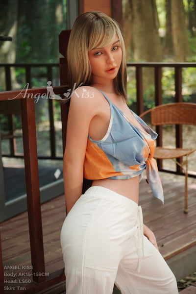 5'2"(159cm)  D-Cup Anticipating an Amorous Encounter - Candra (Angel Kiss Silicone Doll)