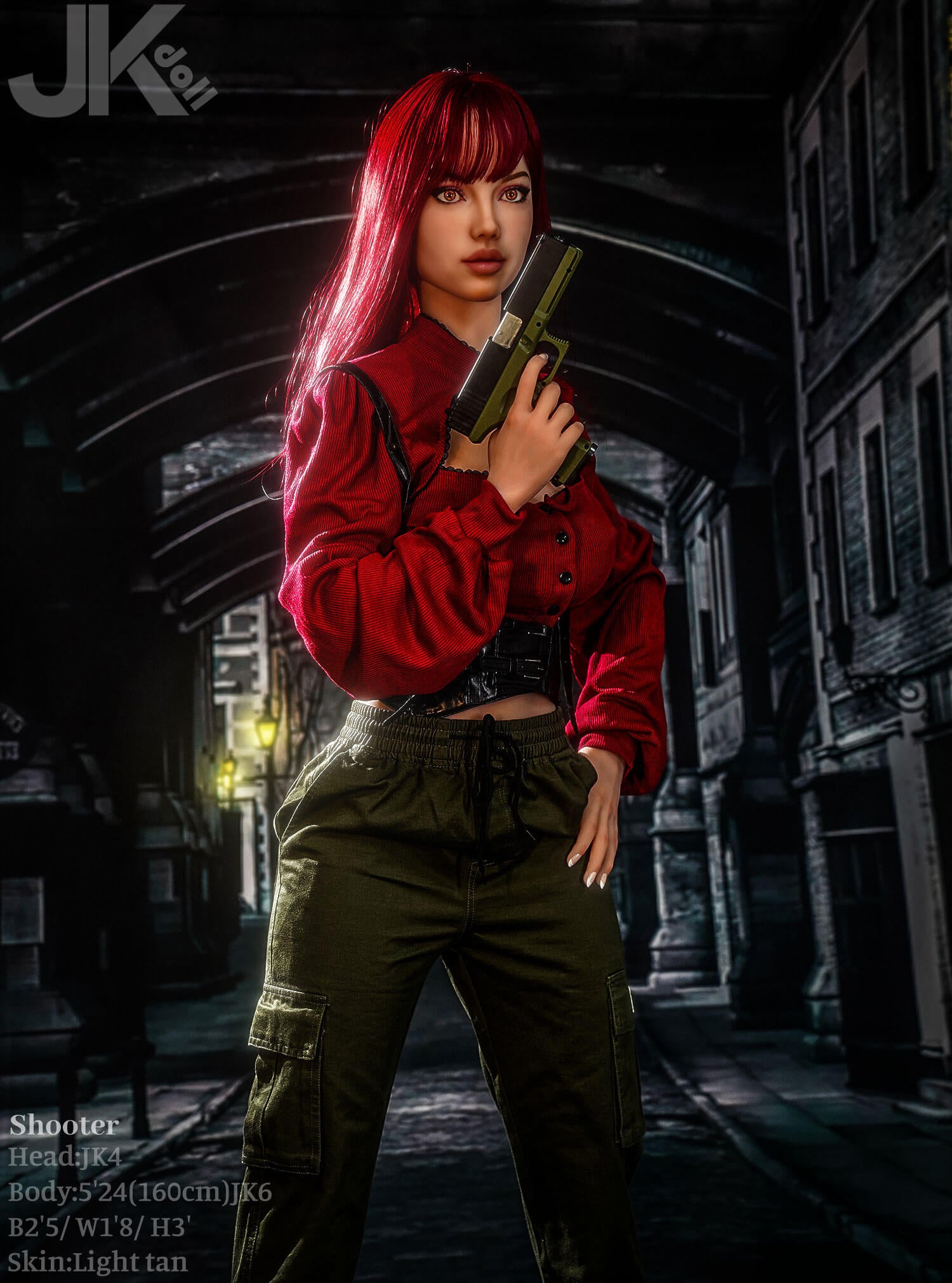 5'2" (160cm) E-Cup TPE Sex Doll - Argentina (JK Doll)