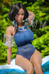 5'3" (162cm)  F-Cup Sultry Busty Black Woman Sex Doll - Eva (WM Doll)