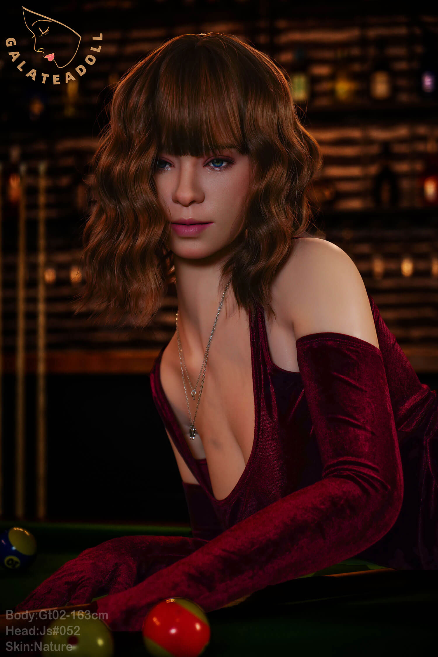 5'4" (163cm)  E-Cup Silicone Doll - Argentina (Galatea Doll)