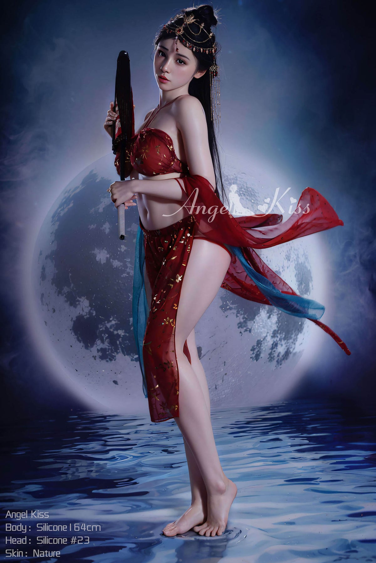 5'4 (164cm)  D-Cup Chinese Erotic Goddess - Connie  (AngelKiss Doll)