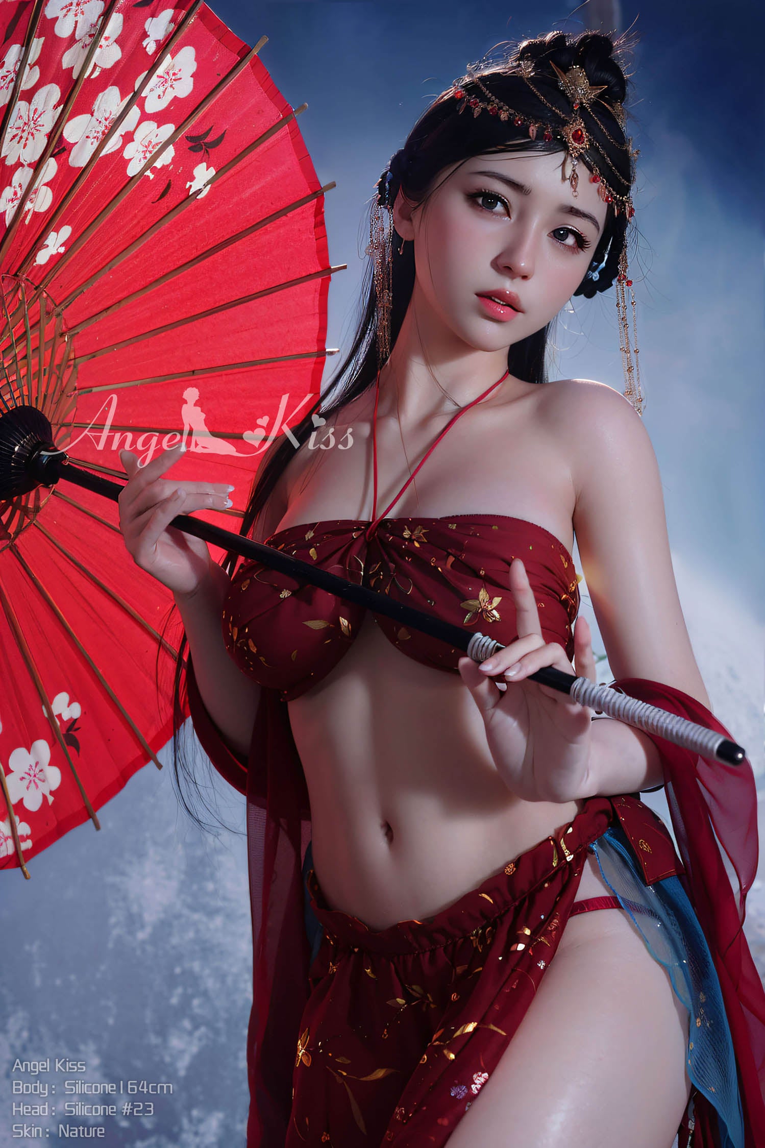 5'4 (164cm)  D-Cup Chinese Erotic Goddess - Connie  (AngelKiss Doll)