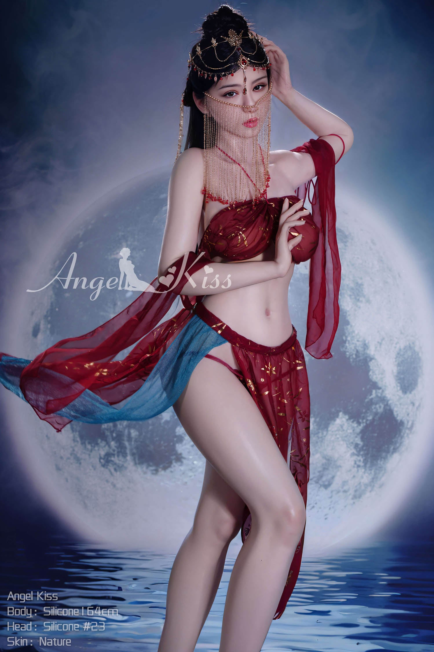 5'4 (164cm)  D-Cup Chinese Erotic Goddess - Connie  (AngelKiss Doll)