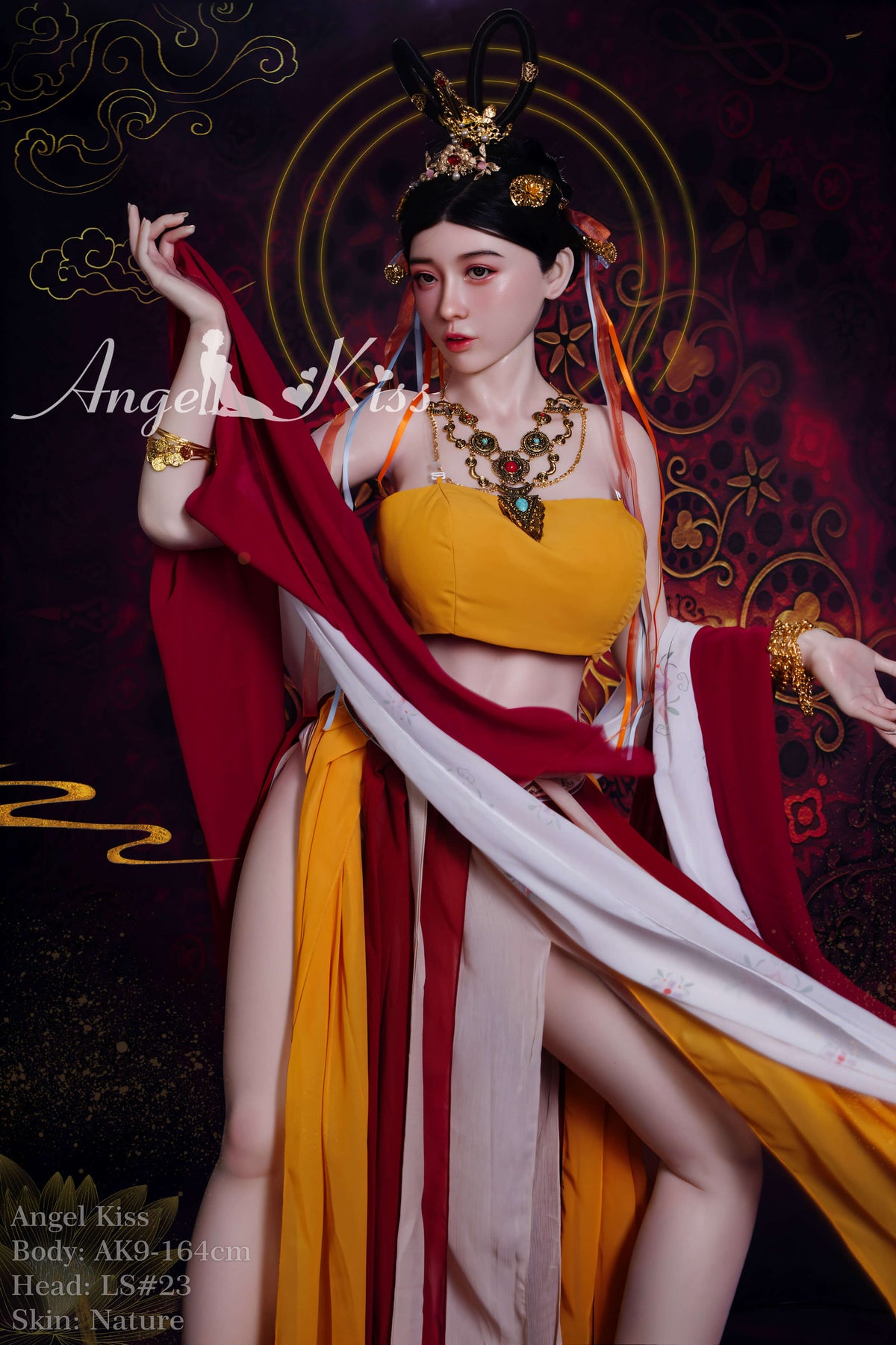 5'4" (164cm)  D-Cup Silicone Doll - Jin (AngelKiss Doll)