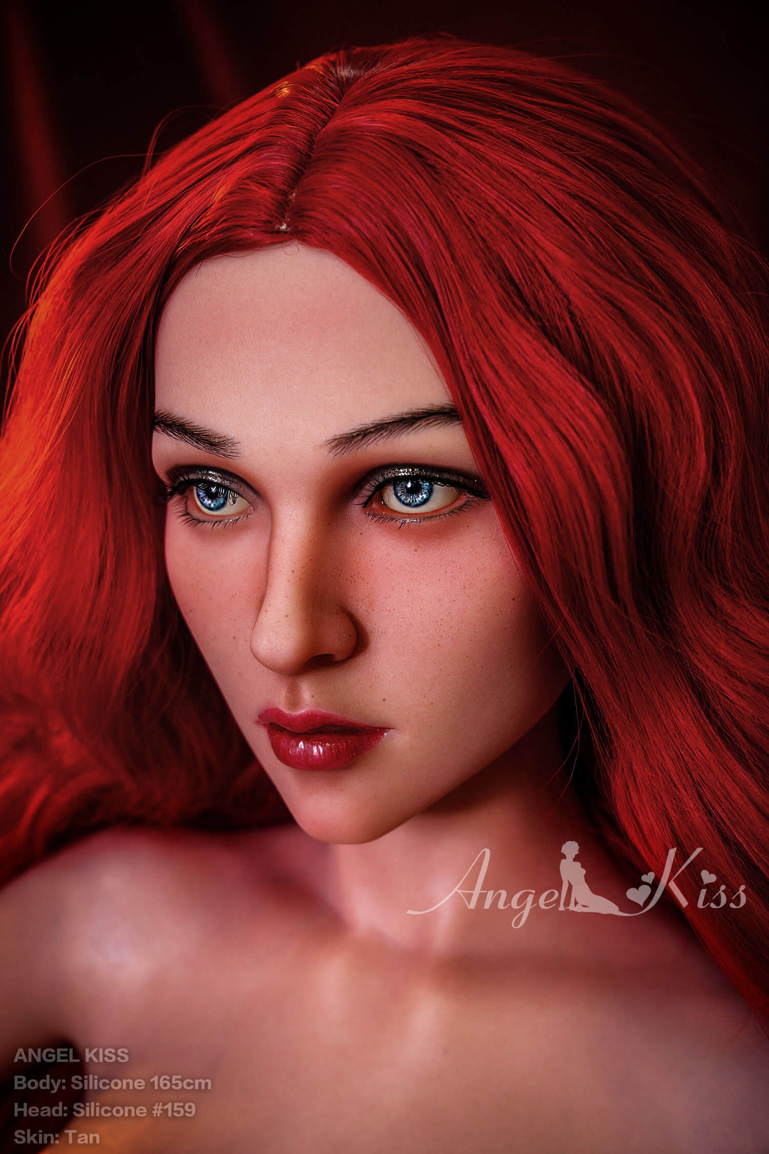 5'4" (165cm)  D-Cup Sexy Femme Fatale Sex Doll - Leonia  (AngelKiss Doll)