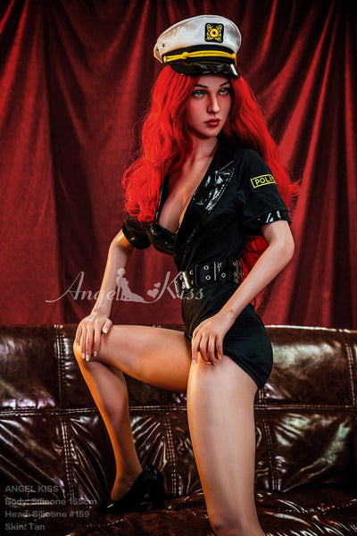 5'4" (165cm)  D-Cup Sexy Femme Fatale Sex Doll - Leonia (Angel Kiss Silicone Doll)