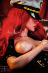 5'4" (165cm)  D-Cup Sexy Femme Fatale Sex Doll - Leonia (Angel Kiss Silicone Doll)