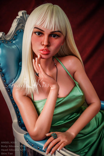 5'4" (165cm)  D-Cup Freckled Solitude Model Sex Doll - Lita (Angel Kiss Silicone Doll)