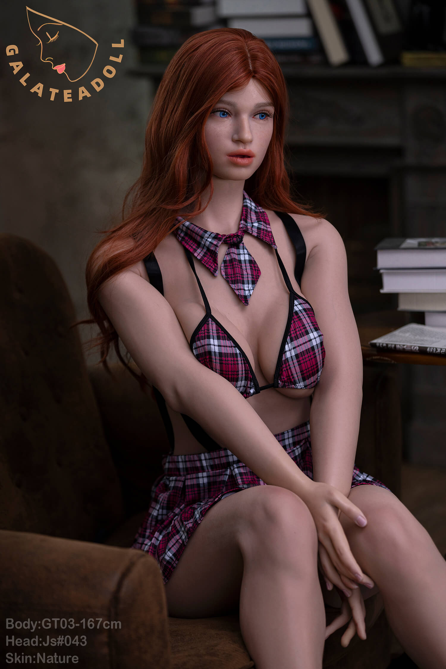 5'5" (167cm)  C-Cup Silicone Doll - Lucretia (Galatea Doll)
