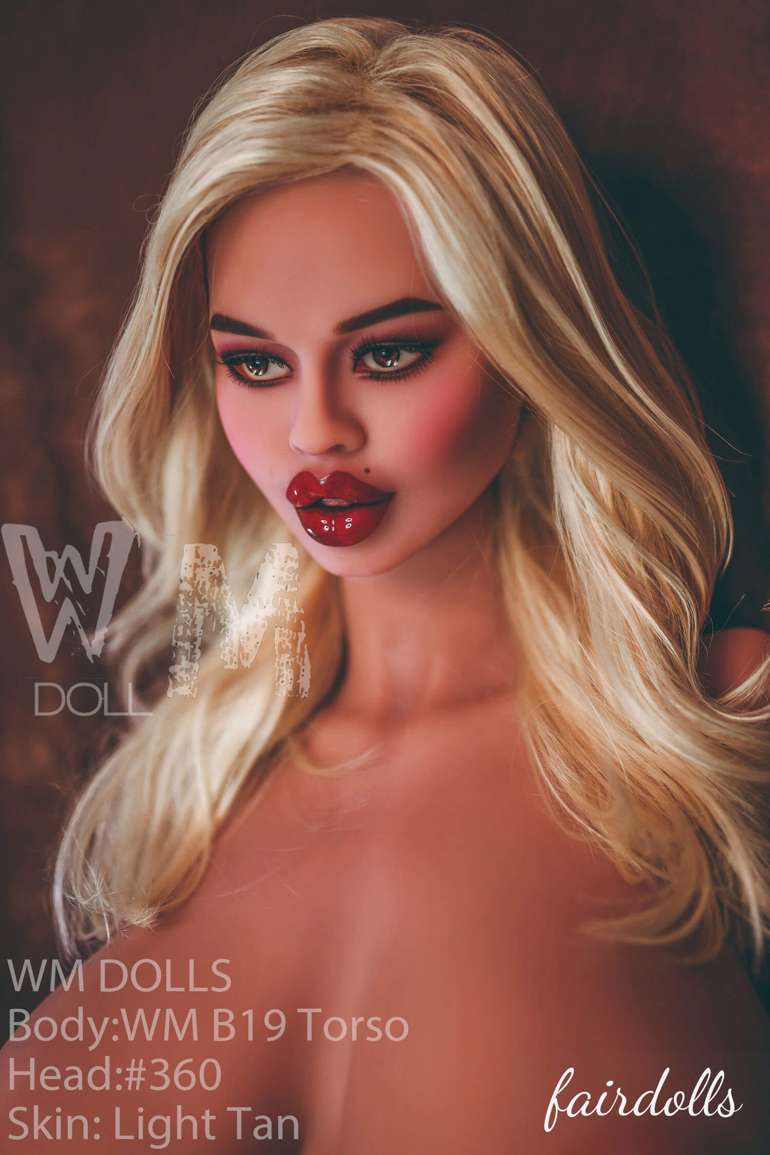 2'10" (88cm) F-Cup Torso Sex Doll With Big Nipples - Jazlynn (WM Doll)