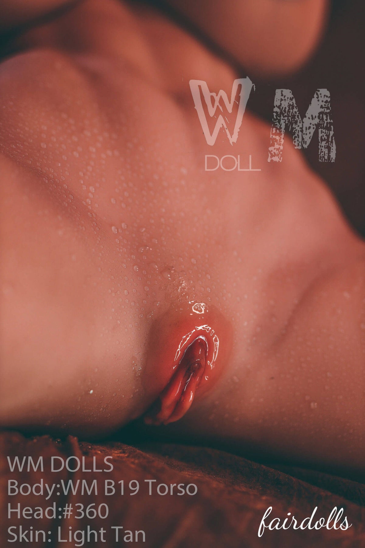 2'10" (88cm) F-Cup Torso Sex Doll With Big Nipples - Jazlynn (WM Doll)