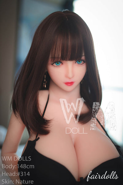 4'10" (148cm) L-Cup Cute Busty Girl Sex Doll - Johnie (WM Doll)