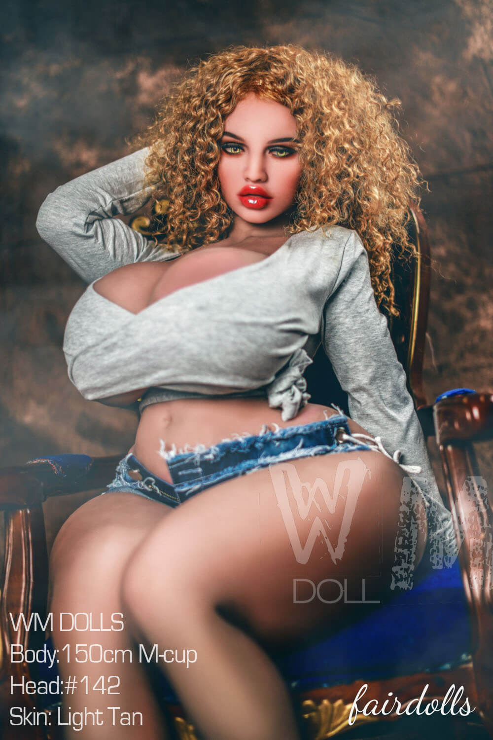 4'11" (150cm) M-Cup BBW Big Booty Female Sex Doll - Susana (WM Doll)