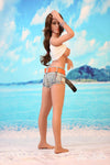 4'9" (145cm) D-Cup Small Breast Sexy Real Doll  - Jessie (WM Doll)