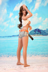 4'9" (145cm) D-Cup Small Breast Sexy Real Doll  - Jessie (WM Doll)