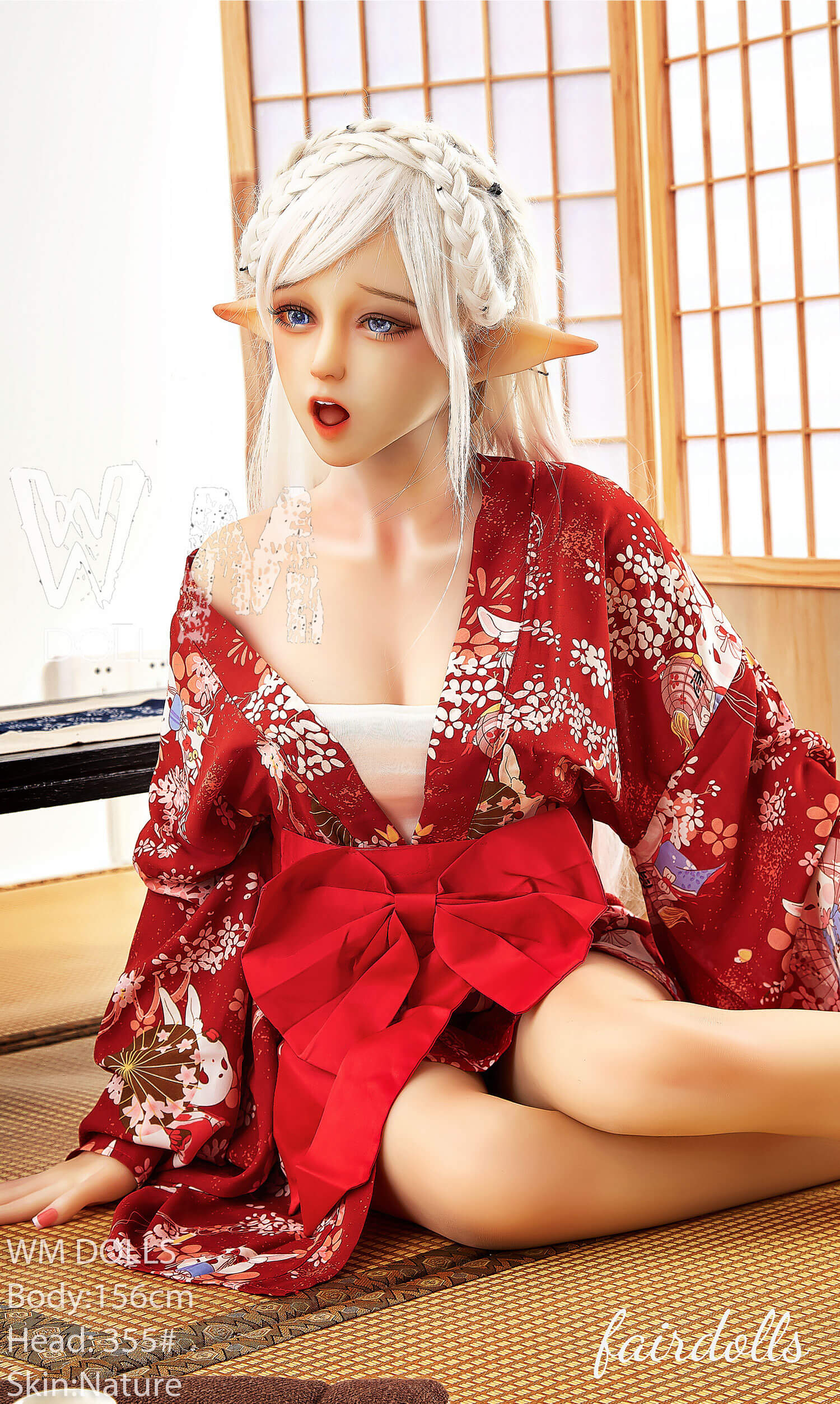 5'1"(156cm) C-Cup Cute Japanese Elf  Sex Doll - Precious (WM Doll)