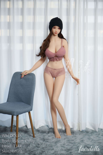 5'2 (158cm) C-Cup Big Boobs Asian Girl Sex Doll - Molly (WM Doll)