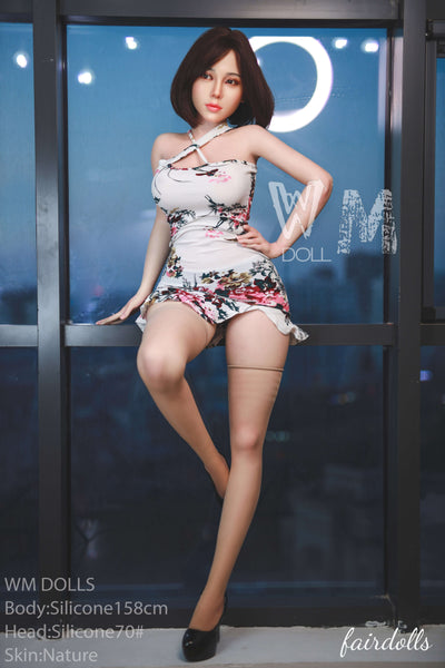 5'2" (158cm) C-Cup Korean Girl Silicone Sex Doll - Jolynn (WM Doll)