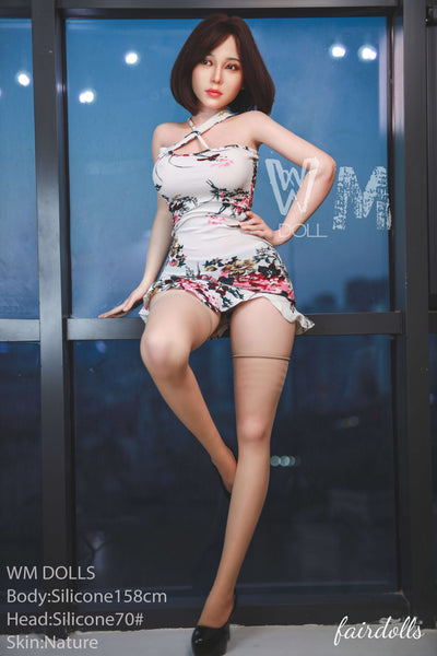5'2" (158cm) C-Cup Korean Girl Silicone Sex Doll - Jolynn (WM Doll)