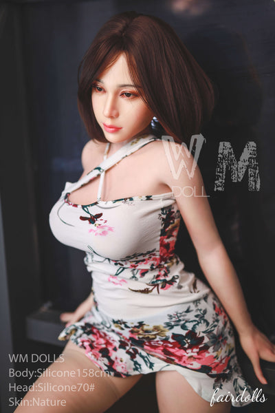 5'2" (158cm) C-Cup Korean Girl Silicone Sex Doll - Jolynn (WM Doll)