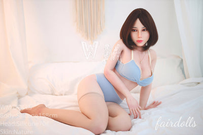 5'2" (158cm) C-Cup Korean Girl Silicone Sex Doll - Jolynn (WM Doll)