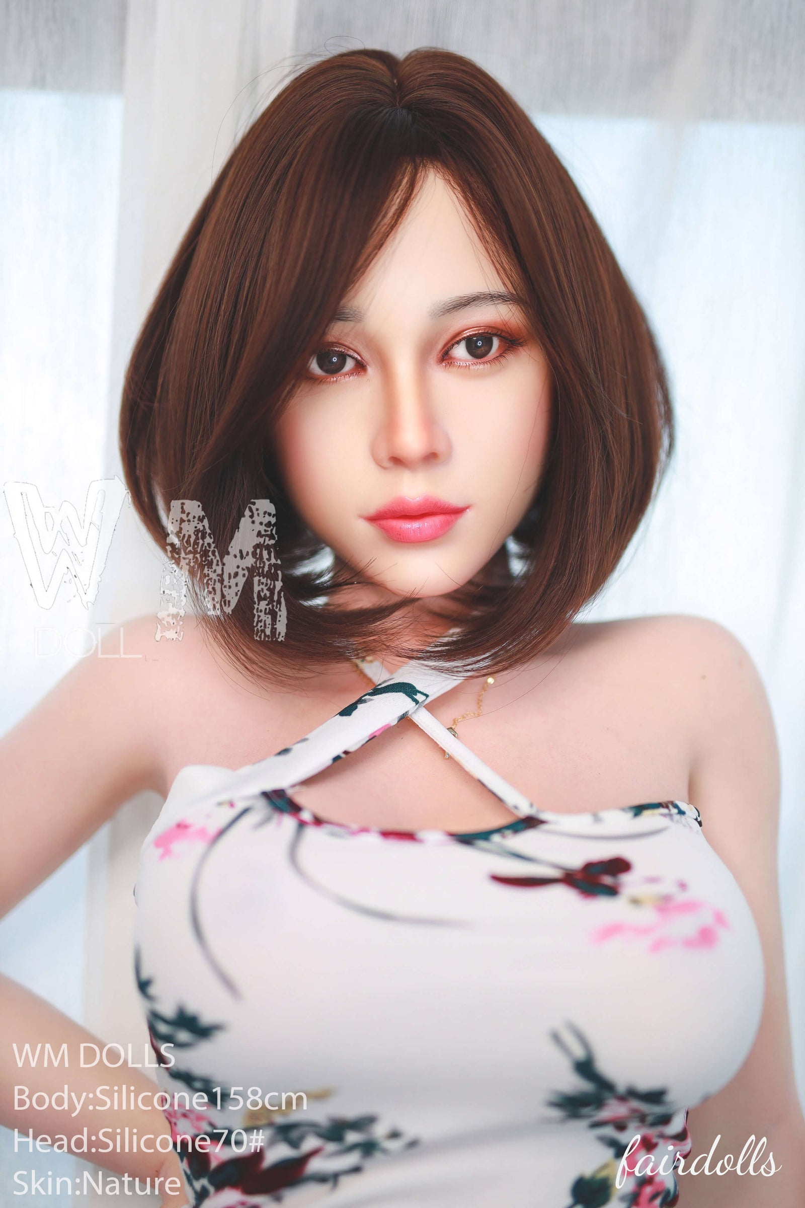 5'2" (158cm) C-Cup Korean Girl Silicone Sex Doll - Jolynn (WM Doll)