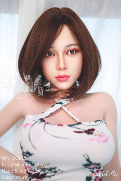 5'2" (158cm) C-Cup Korean Girl Silicone Sex Doll - Jolynn (WM Doll)