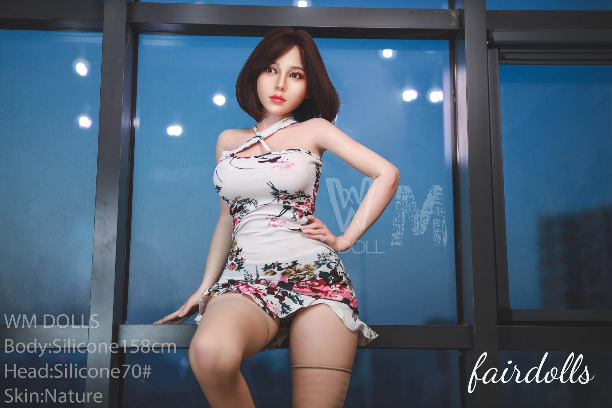 5'2" (158cm) C-Cup Korean Girl Silicone Sex Doll - Jolynn (WM Doll)