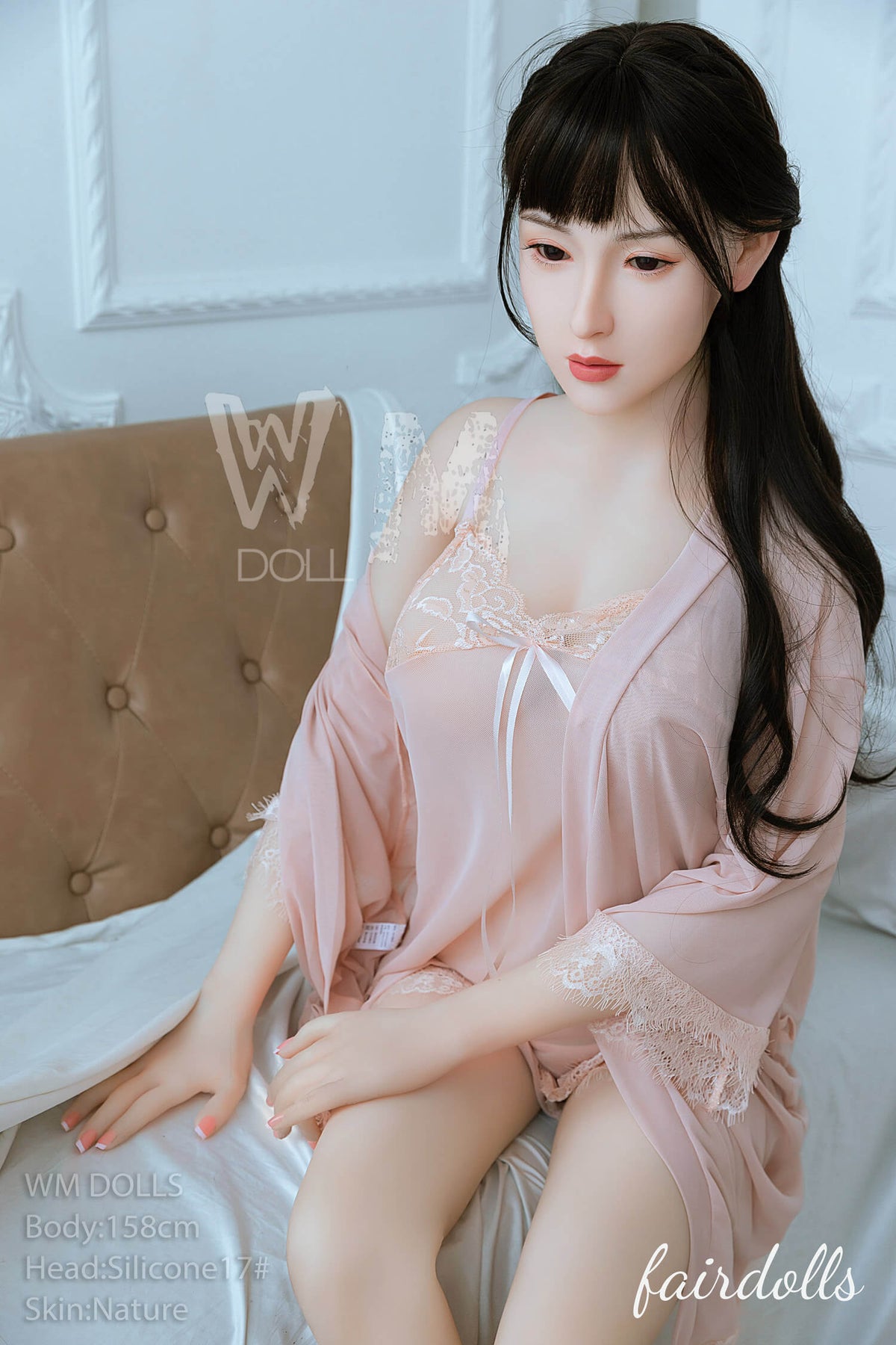 5'2" (158cm) D-Cup Silicone Head Sex Doll With TPE Body - Arlean (WM Doll)