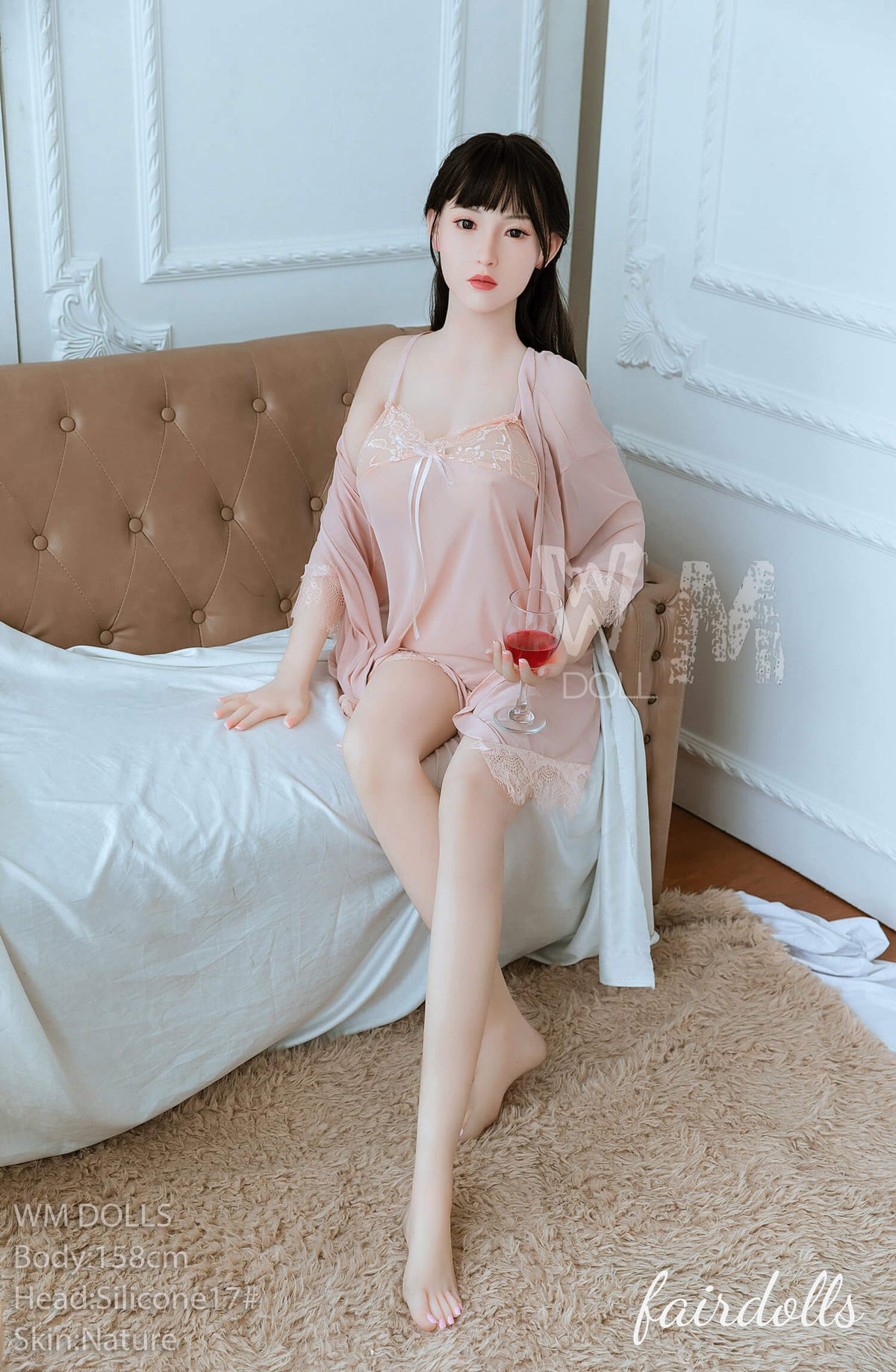 5'2" (158cm) D-Cup Silicone Head Sex Doll With TPE Body - Arlean (WM Doll)