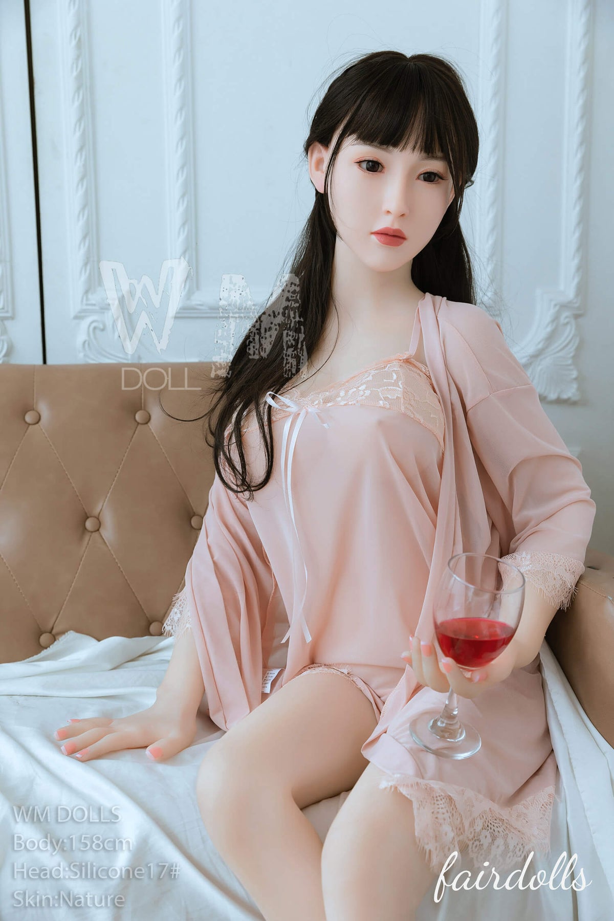 5'2" (158cm) D-Cup Silicone Head Sex Doll With TPE Body - Arlean (WM Doll)
