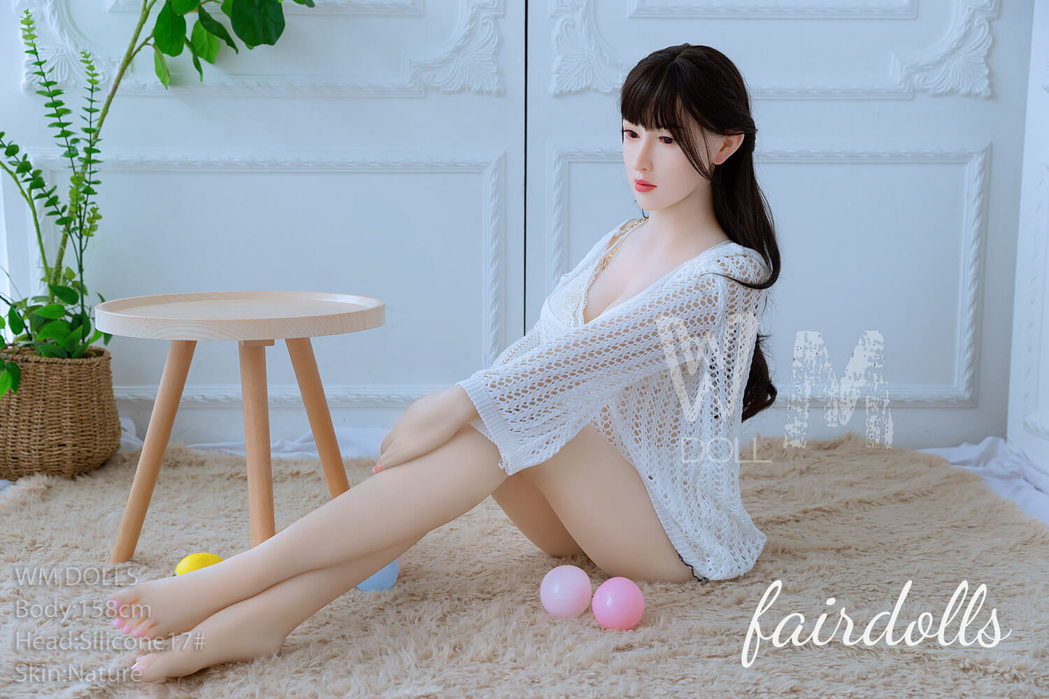 5'2" (158cm) D-Cup Silicone Head Sex Doll With TPE Body - Arlean (WM Doll)