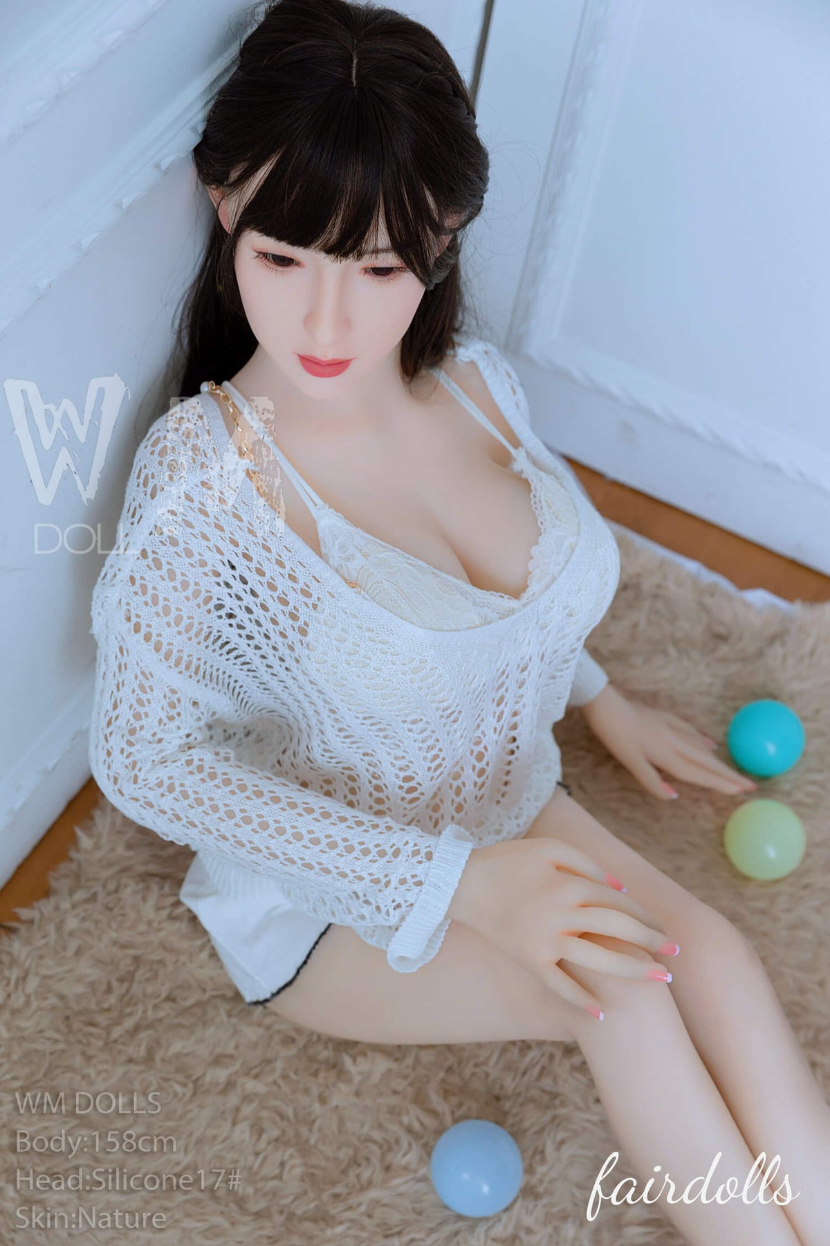 5'2" (158cm) D-Cup Silicone Head Sex Doll With TPE Body - Arlean (WM Doll)