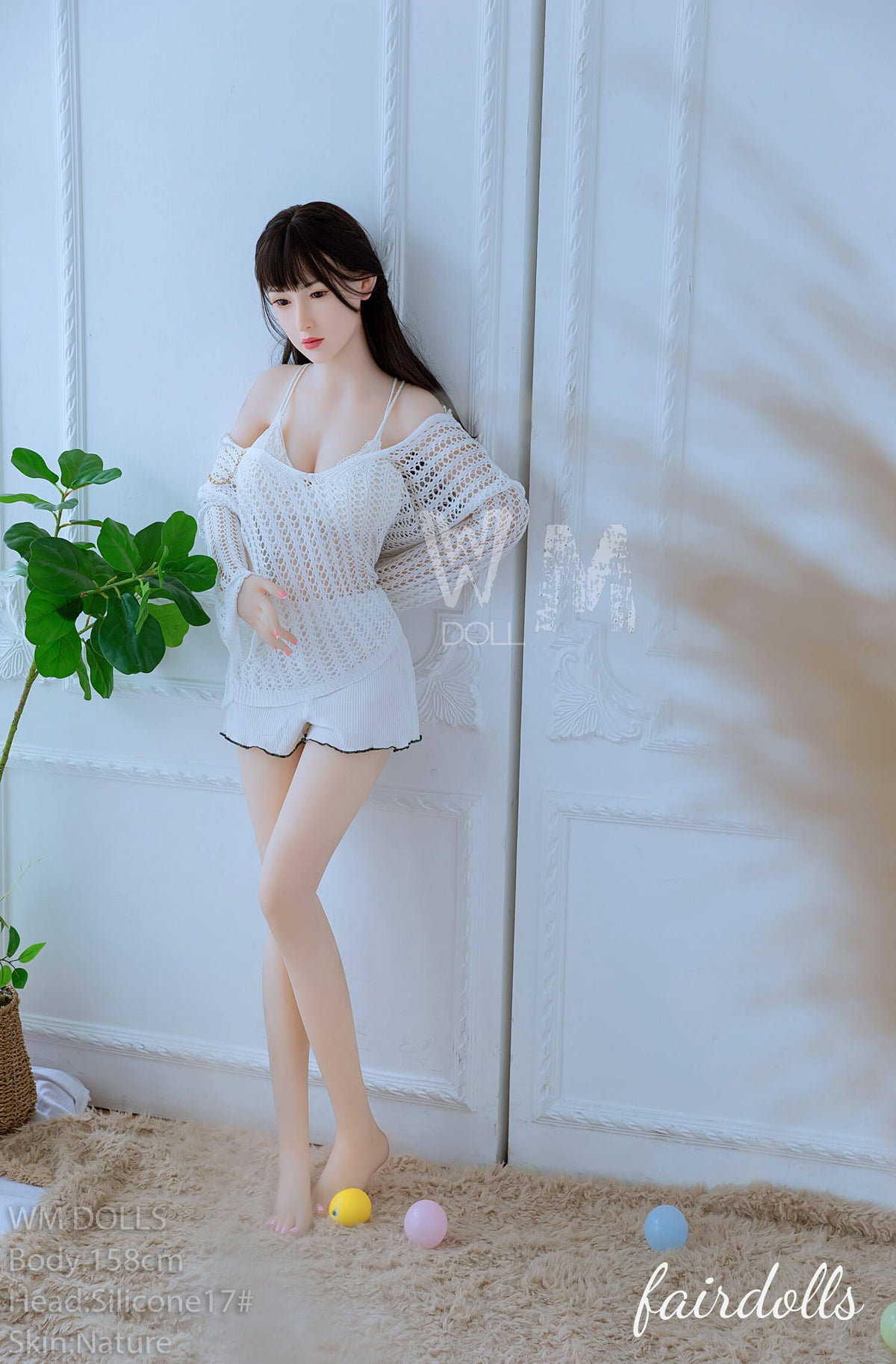 5'2" (158cm) D-Cup Silicone Head Sex Doll With TPE Body - Arlean (WM Doll)