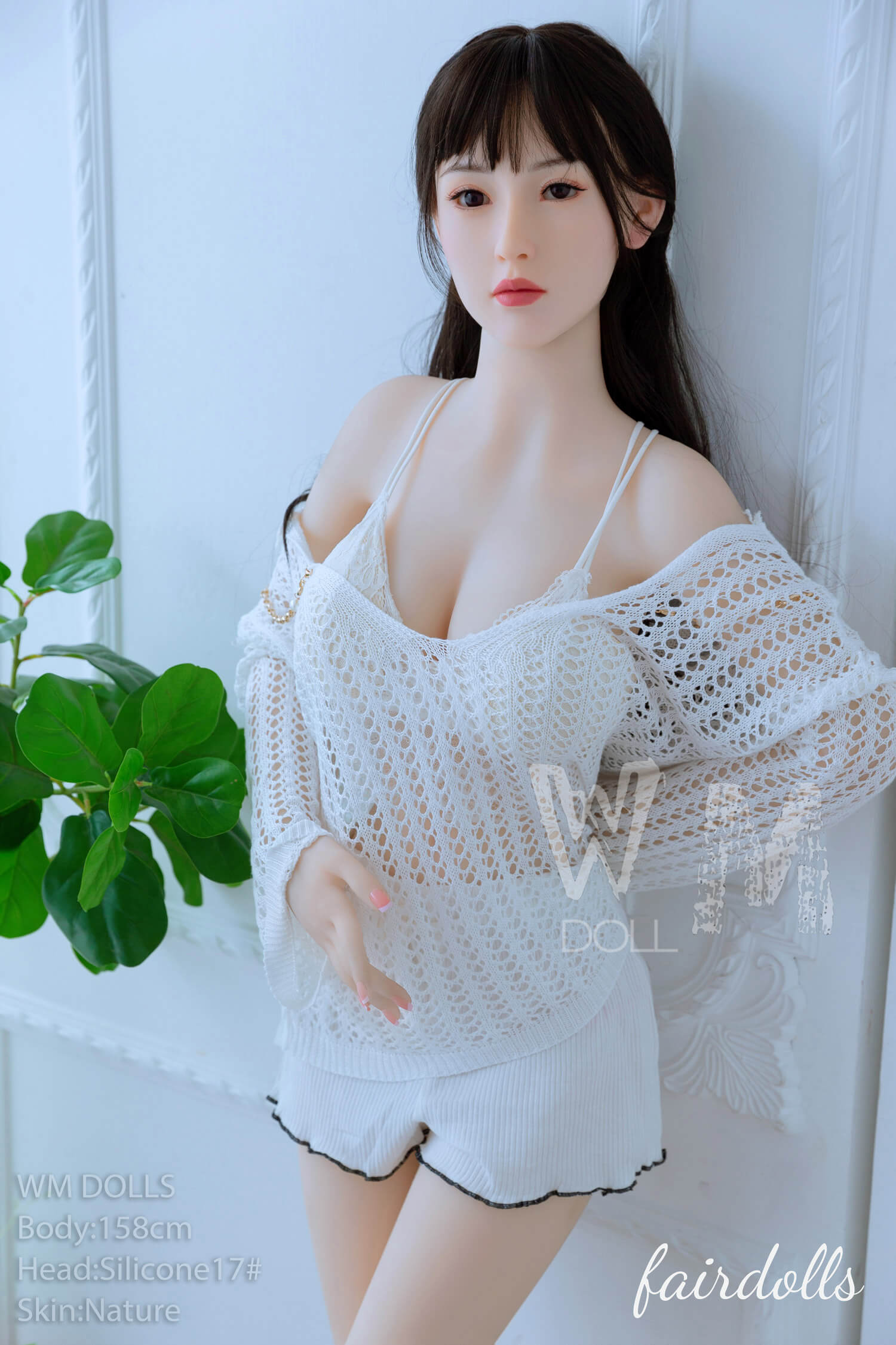 5'2" (158cm) D-Cup Silicone Head Sex Doll With TPE Body - Arlean (WM Doll)