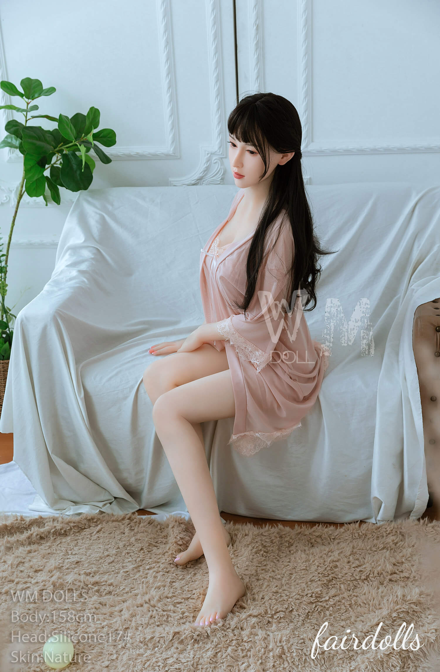 5'2" (158cm) D-Cup Silicone Head Sex Doll With TPE Body - Arlean (WM Doll)