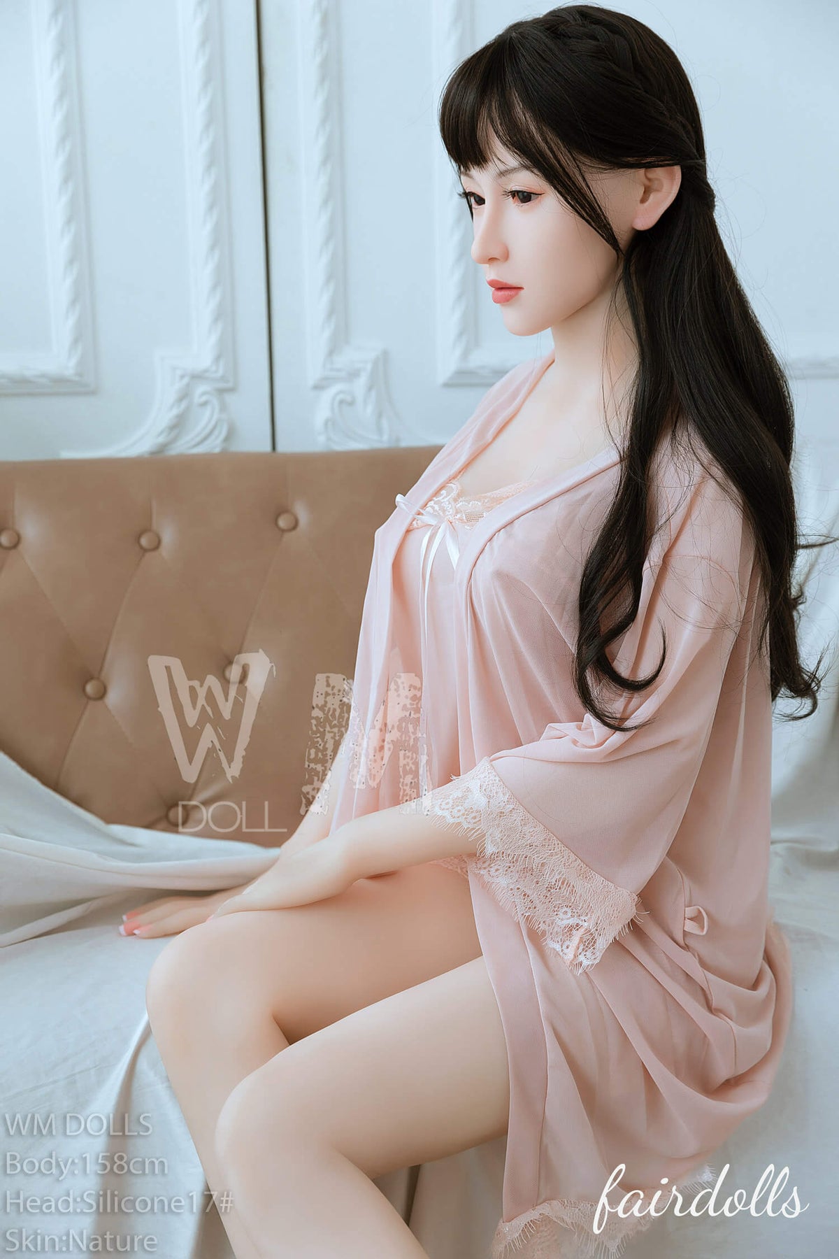 5'2" (158cm) D-Cup Silicone Head Sex Doll With TPE Body - Arlean (WM Doll)