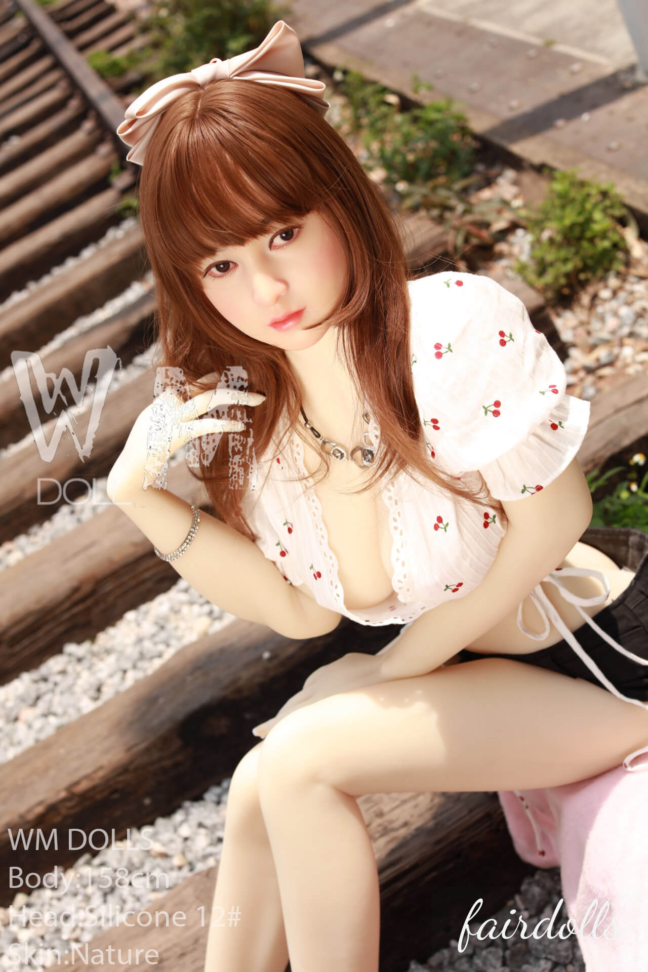 5'2" (158cm) D-Cup Silicone Head Sex Doll With TPE Body - Arvilla (WM Doll)