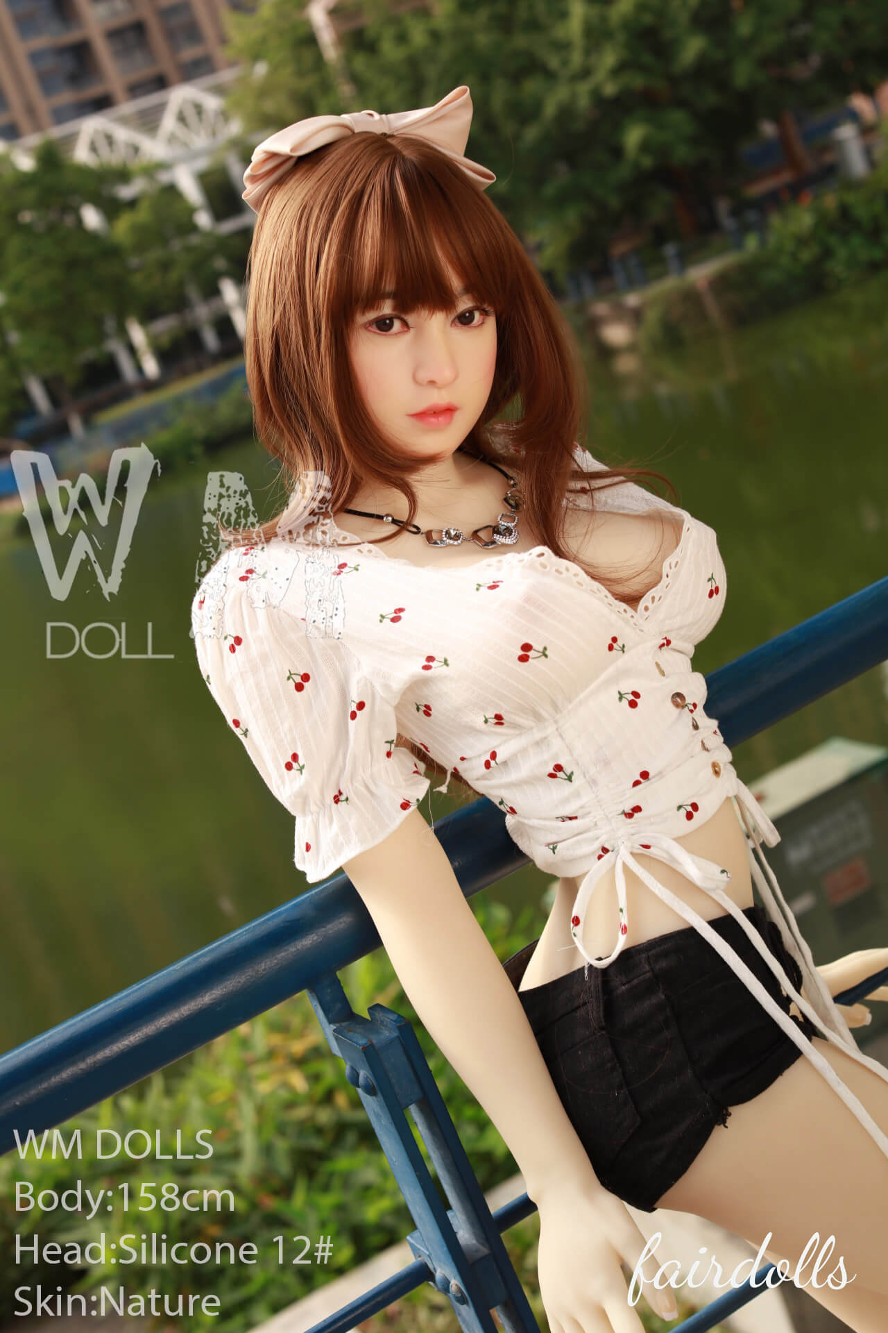 5'2" (158cm) D-Cup Silicone Head Sex Doll With TPE Body - Arvilla (WM Doll)