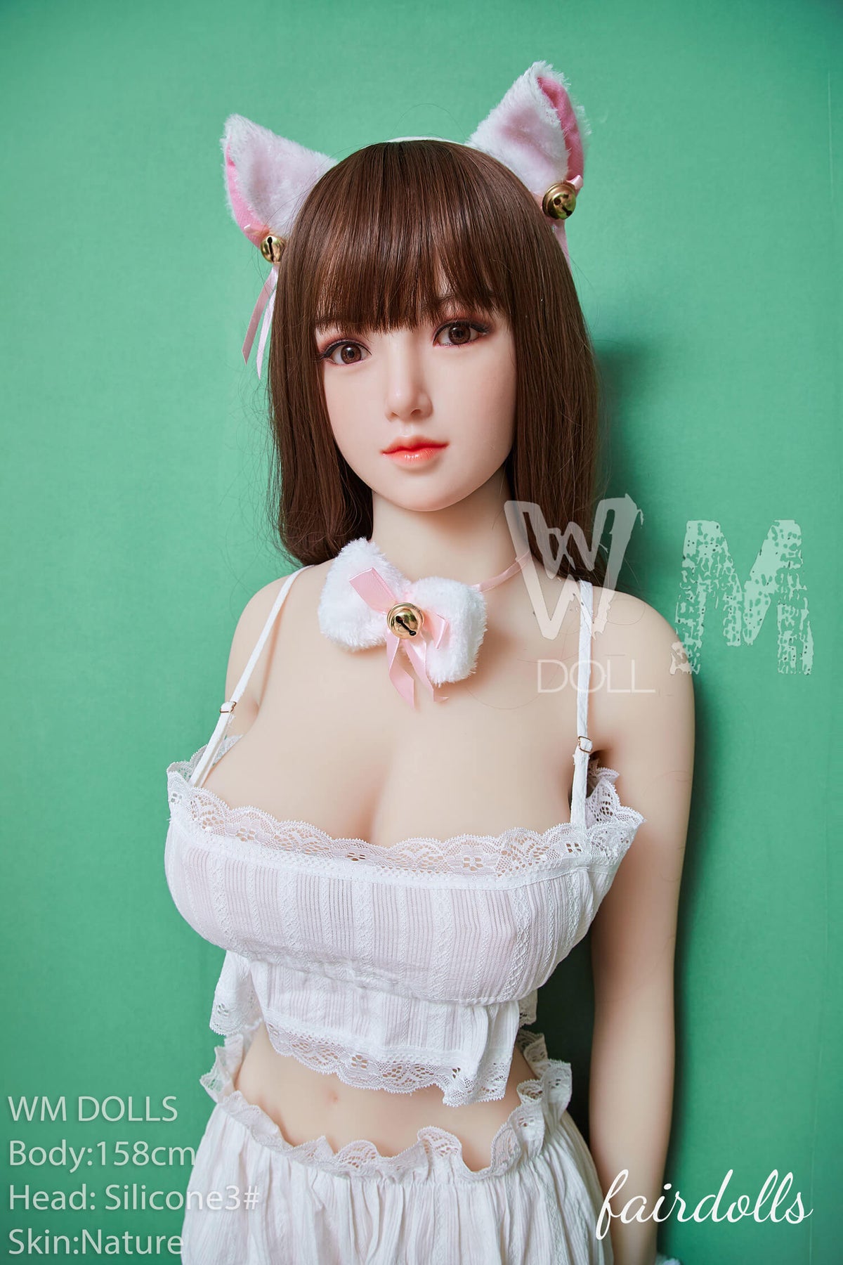 5'2" (158cm) D-Cup Silicone Head Sex Doll With TPE Body - Danyelle (WM Doll)