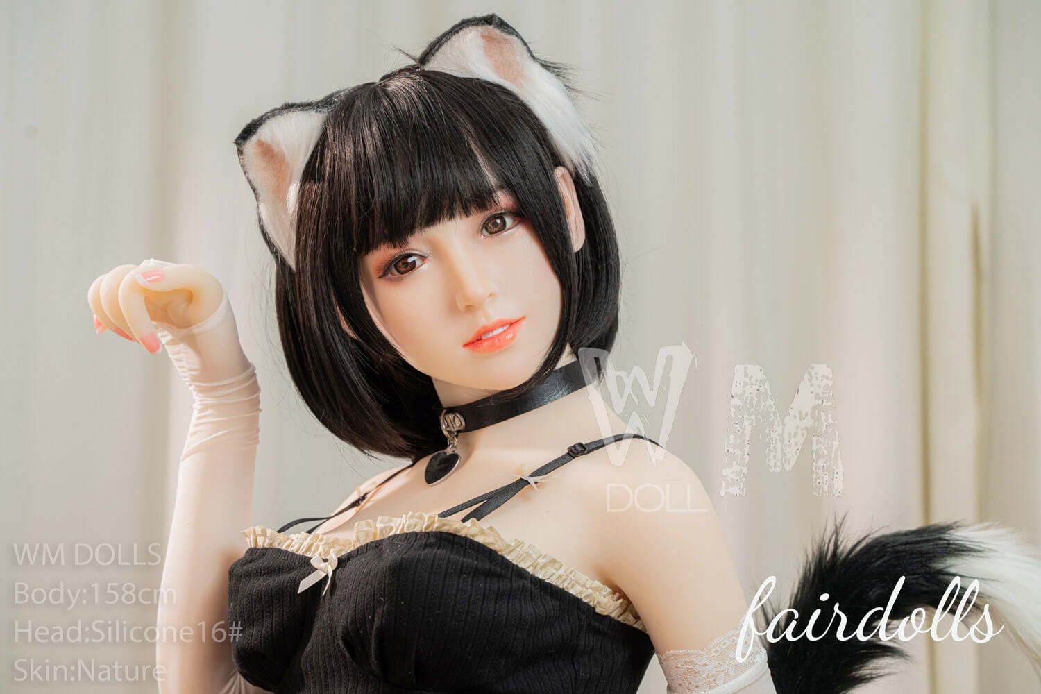 5'2" (158cm) D-Cup Silicone Head Sex Doll With TPE Body - Lacey (WM Doll)