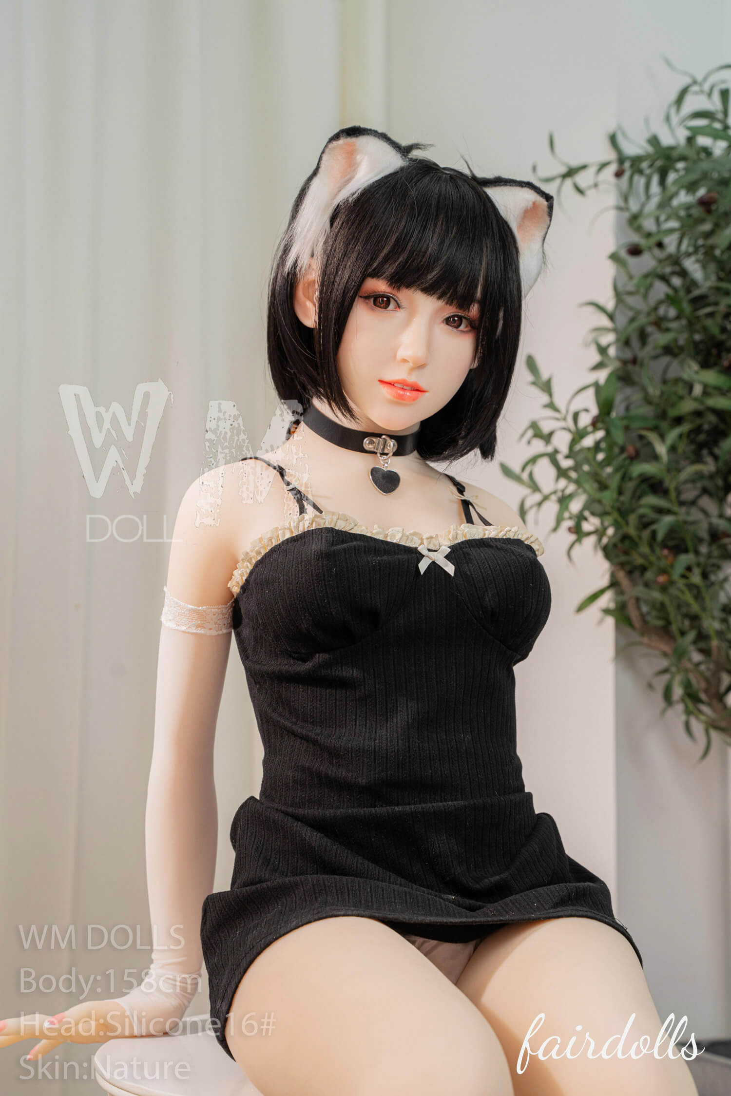 5'2" (158cm) D-Cup Silicone Head Sex Doll With TPE Body - Lacey (WM Doll)