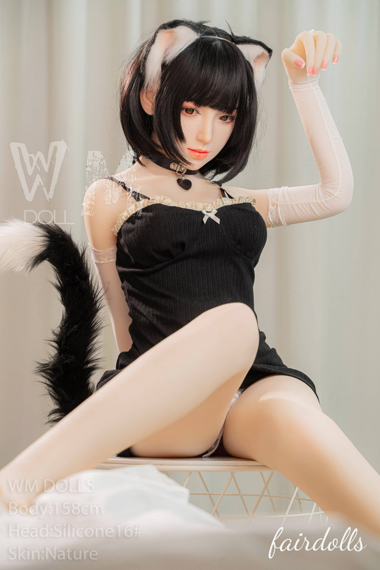 5'2" (158cm) D-Cup Silicone Head Sex Doll With TPE Body - Lacey (WM Doll)