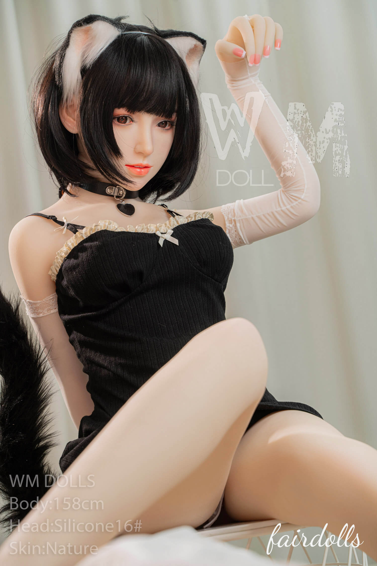 5'2" (158cm) D-Cup Silicone Head Sex Doll With TPE Body - Lacey (WM Doll)