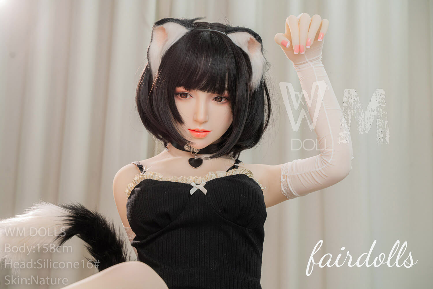 5'2" (158cm) D-Cup Silicone Head Sex Doll With TPE Body - Lacey (WM Doll)