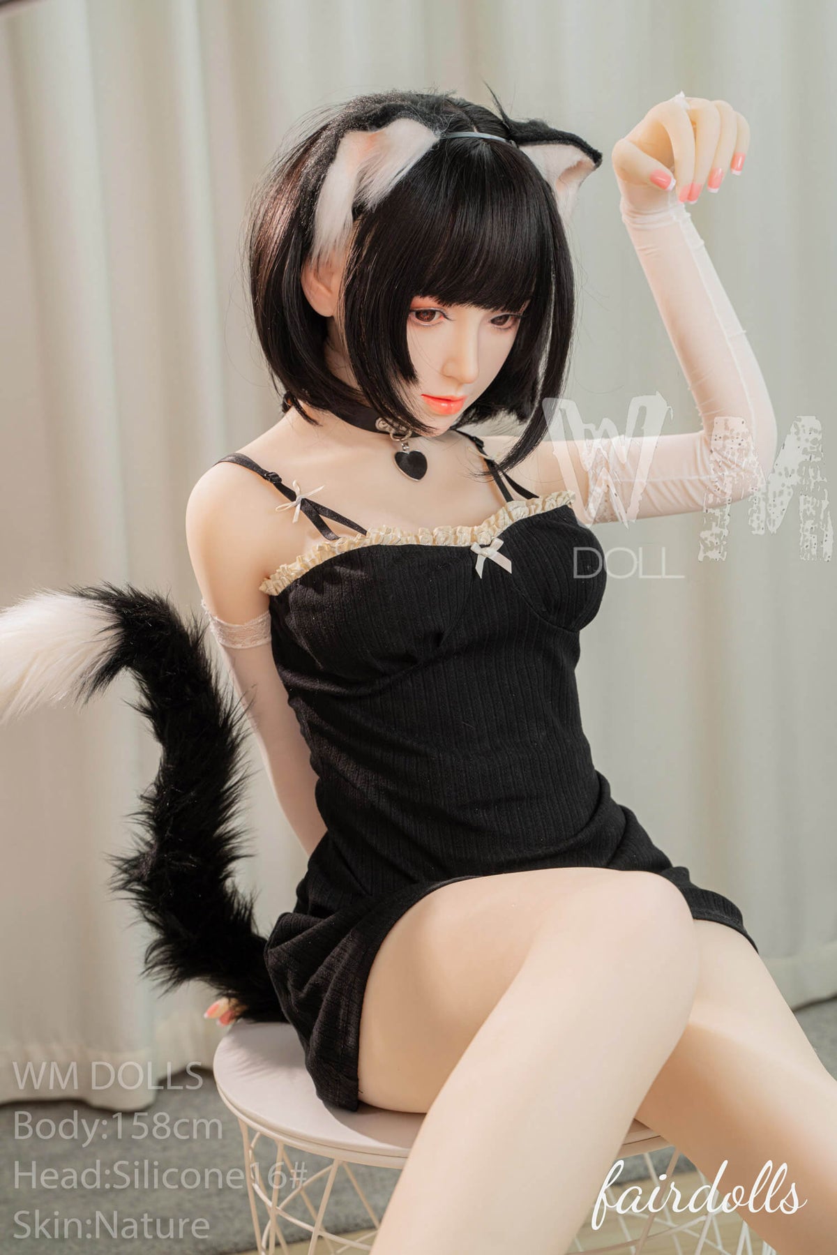 5'2" (158cm) D-Cup Silicone Head Sex Doll With TPE Body - Lacey (WM Doll)
