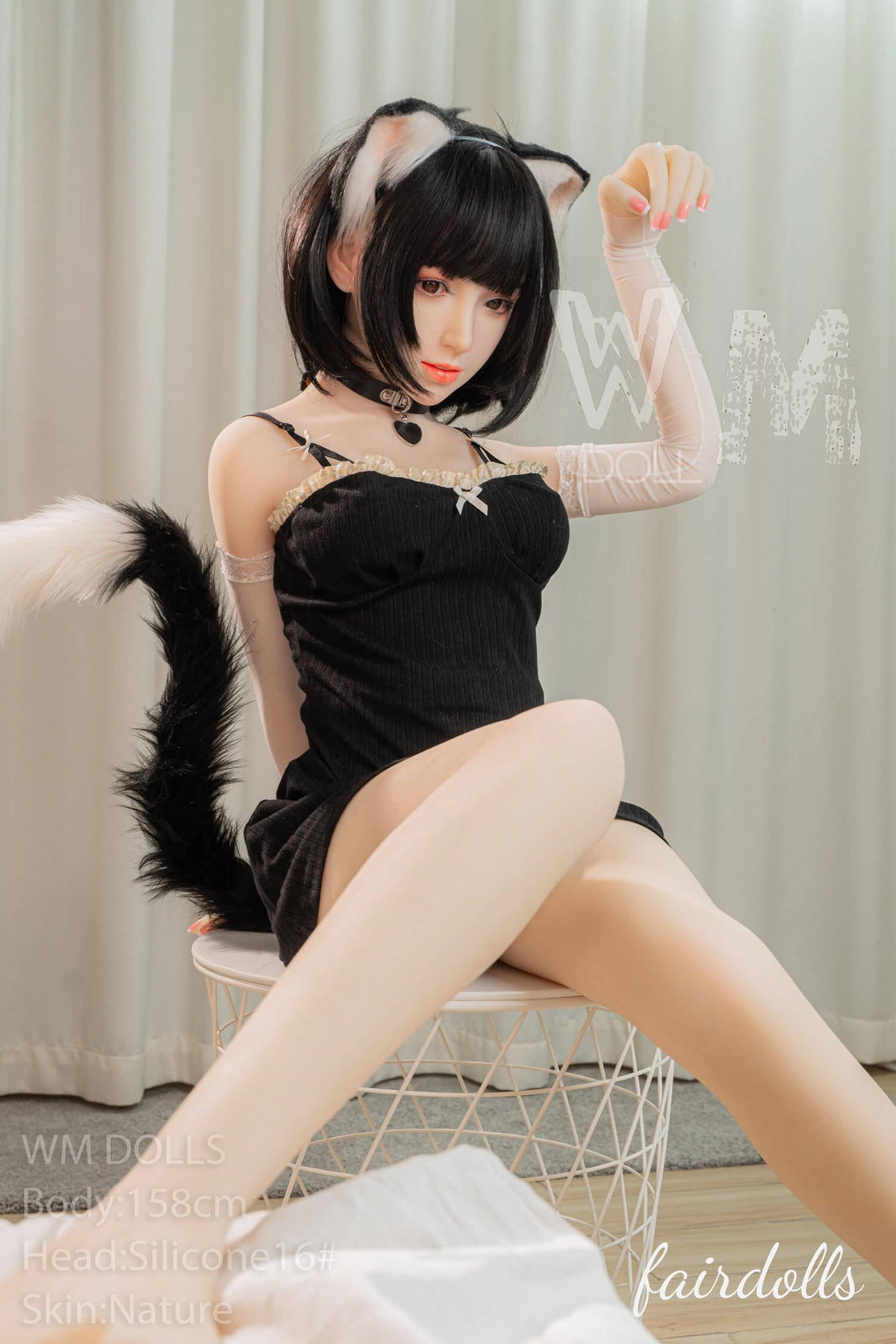 5'2" (158cm) D-Cup Silicone Head Sex Doll With TPE Body - Lacey (WM Doll)