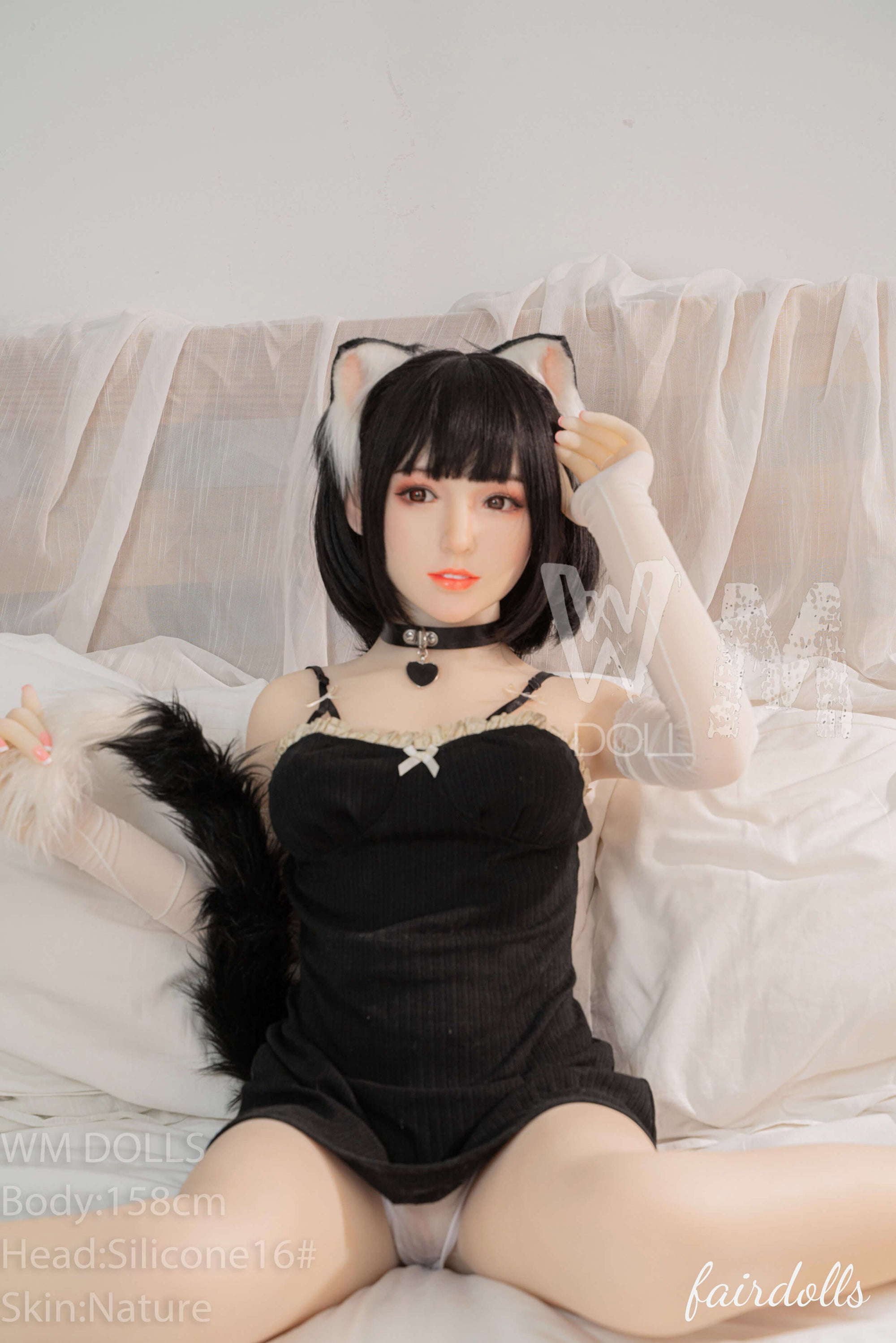 5'2" (158cm) D-Cup Silicone Head Sex Doll With TPE Body - Lacey (WM Doll)